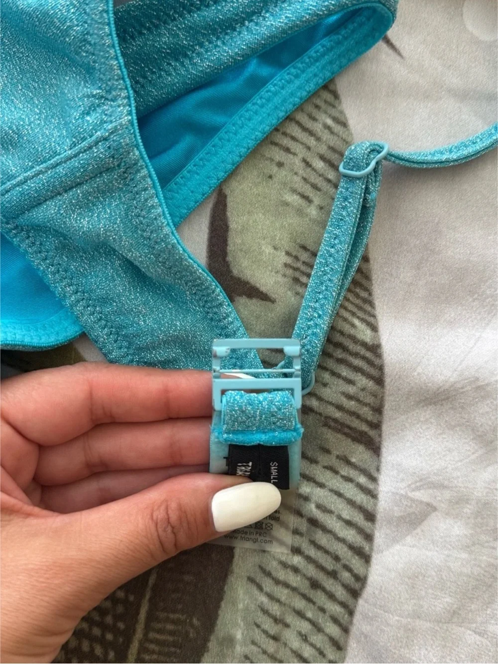 triangl swimwear Teal Two-Piece Bikini Set